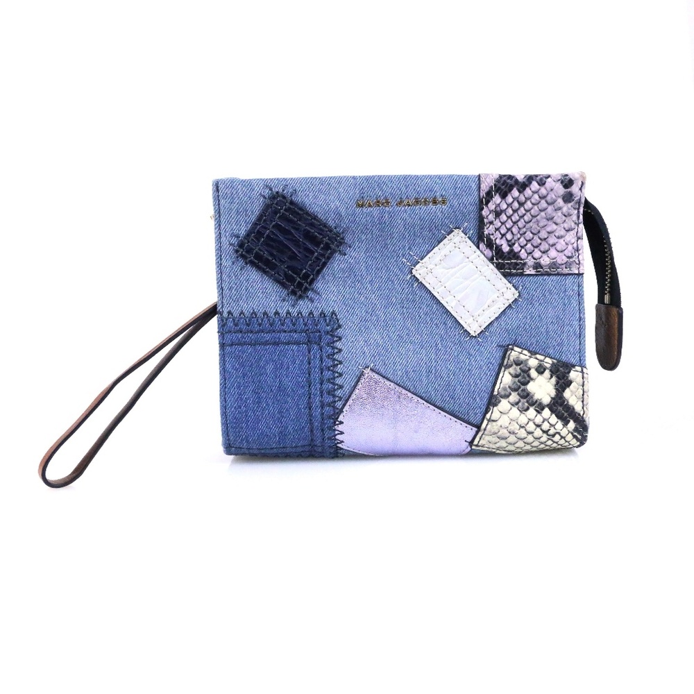 Marc JacobsPatchwork Denim Clutch sold out